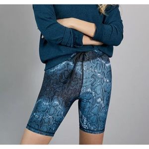 Anthropologie Tie Dye Python Spin Shorts XS NWT